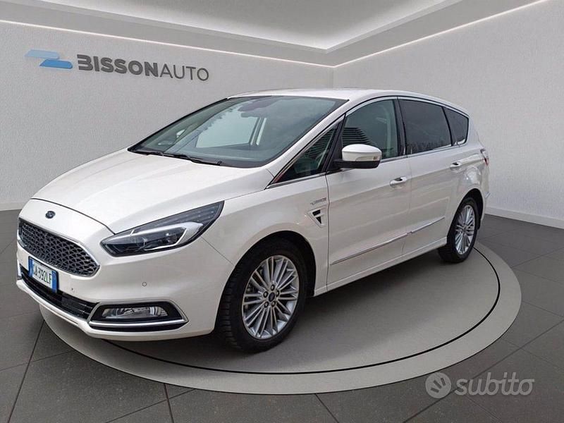 Usata Ford S-MAX Vignale 150 CV (110 kW) 2020 Bianco Monovolume