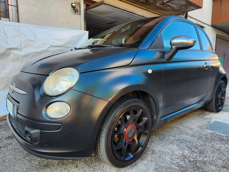 Usata Fiat 500 95 CV (69 kW) 2011 Nero Berlina
