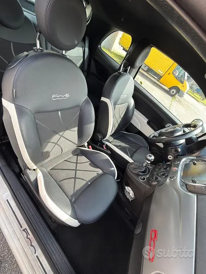 Usata Fiat 500 Sport 69 CV (50 kW) 2017 Bianco Berlina