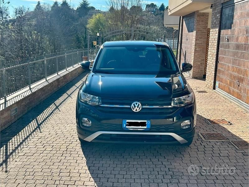 Usata VW T-Cross Style 95 CV (69 kW) 2020 Nero SUV