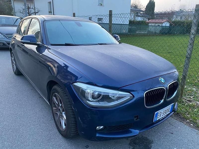 Usata BMW 114 M Sport 95 CV (69 kW) 2013 Blu/azzurro Utilitaria