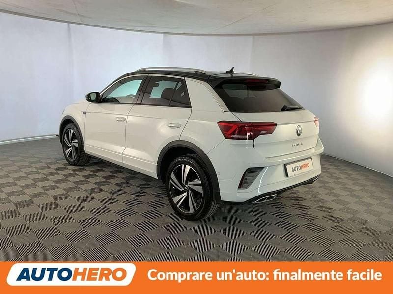 Usata VW T-Roc R-line 150 CV (110 kW) 2022 Bianco SUV