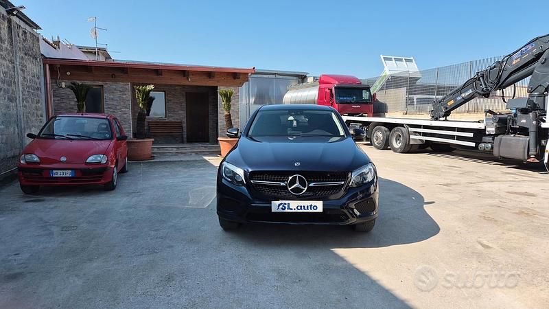 Usata Mercedes GLC250 Exclusive 2017 Nero Coupé