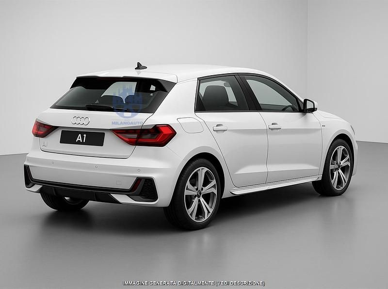 Usata Audi A1 Sportback S-Line 95 CV (69 kW) 2025 Bianco Utilitaria