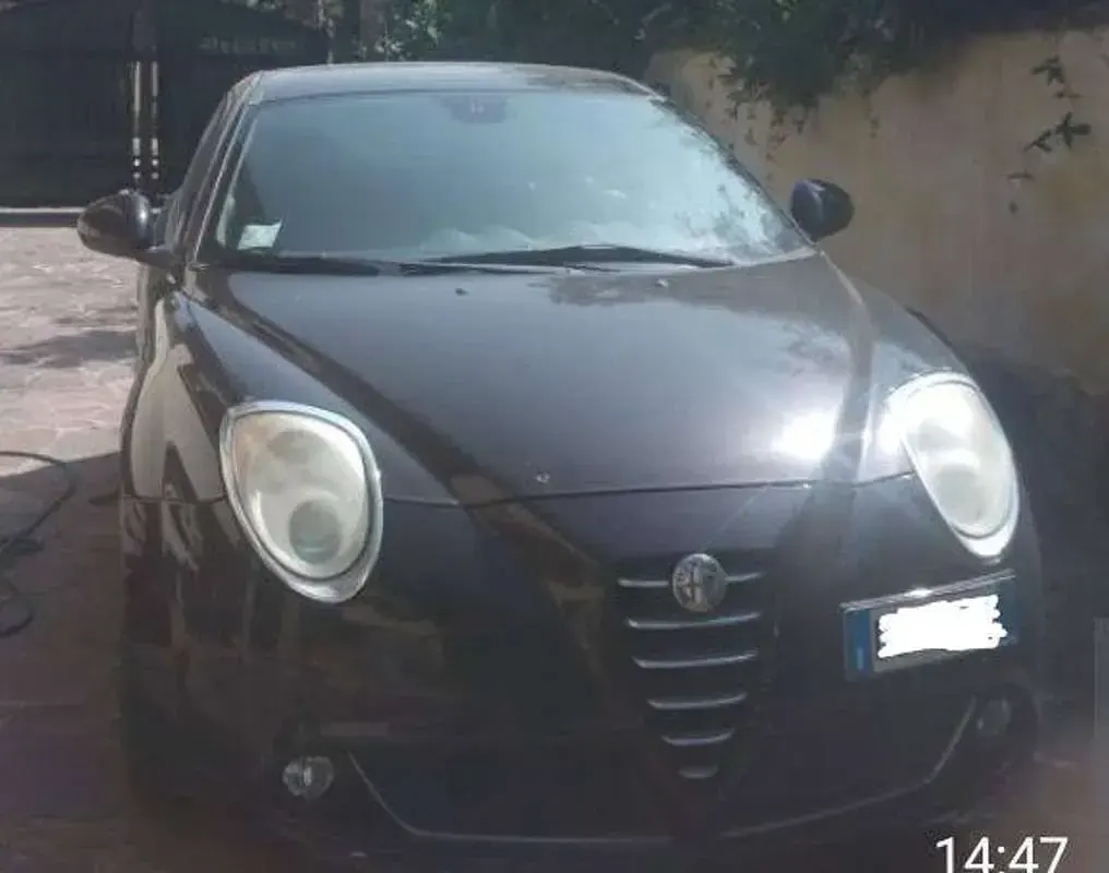 Usata Alfa Romeo MiTo Distinctive 120 CV (88 kW) 2008 Nero Utilitaria