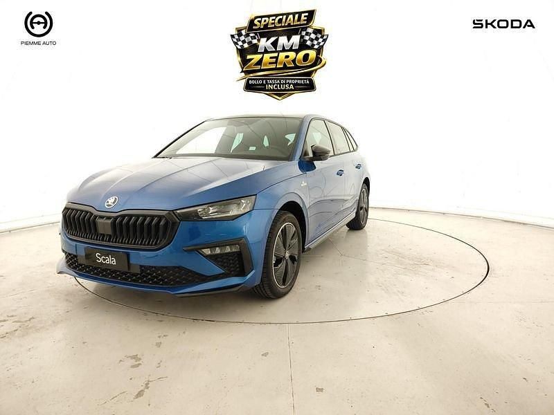 Nuova Skoda Scala Monte Carlo 116 CV (85 kW) 2026 Blu Utilitaria