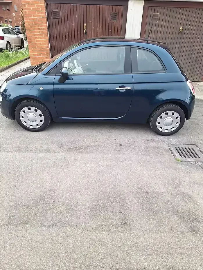 Usata Fiat 500 69 CV (50 kW) 2015 Blu Berlina