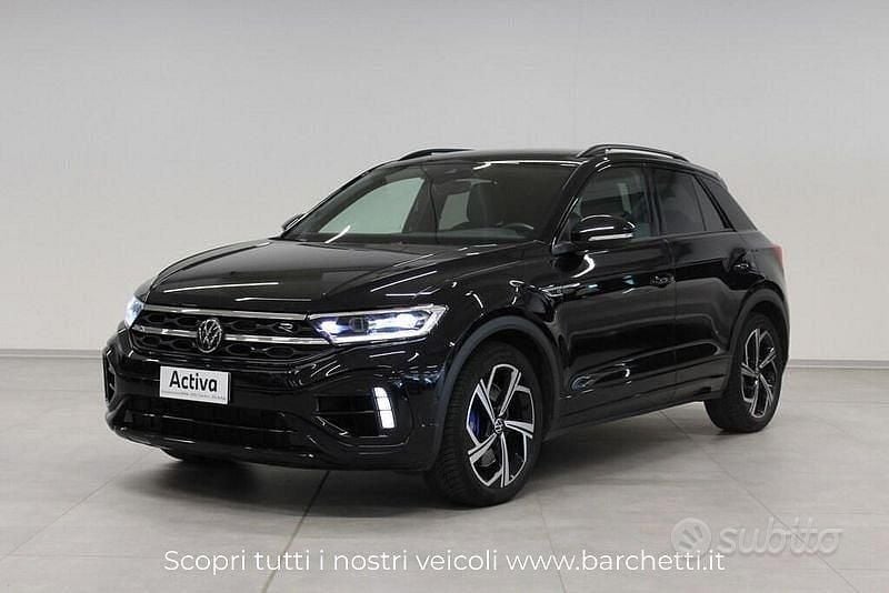 Usata VW T-Roc R 300 CV (220 kW) 2022 Nero SUV