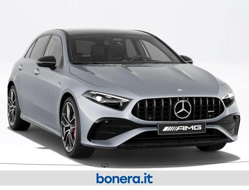 Nuova Mercedes A35 AMG Premium 306 CV (225 kW) 2026 Argento hightech Berlina