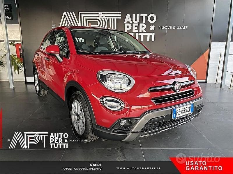 Usata Fiat 500X Cross 120 CV (88 kW) 2020 Rosso SUV