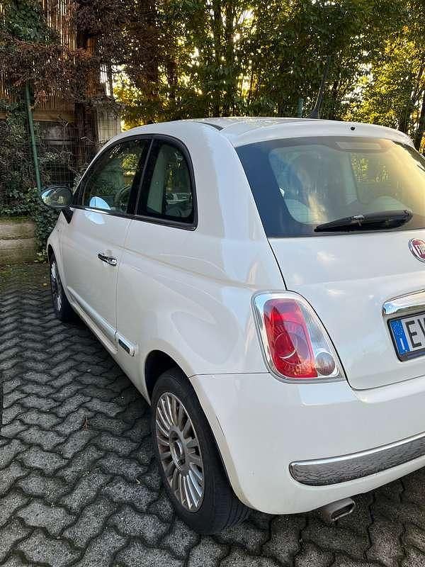 Usata Fiat 500 Lounge 69 CV (50 kW) 2014 Bianco Utilitaria
