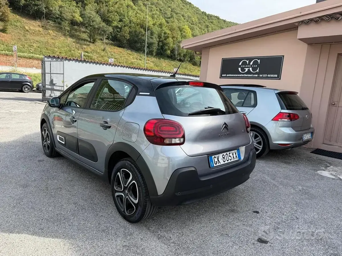 Usata Citroën C3 Shine 110 CV (80 kW) 2022 Grigio Utilitaria