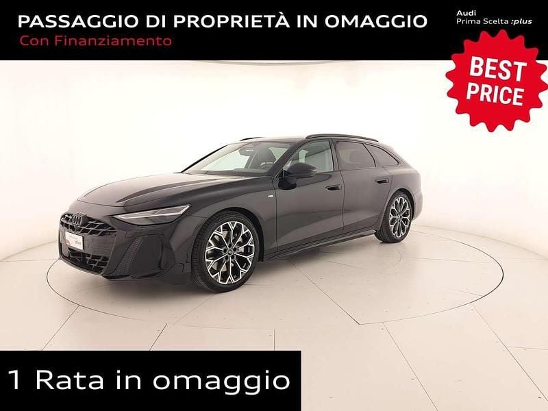 Nero mito metallizzato Nuova 2025 Audi A6 S-Line Station wagon | 69.900 € (Super prezzo) - Immagine 1/4
