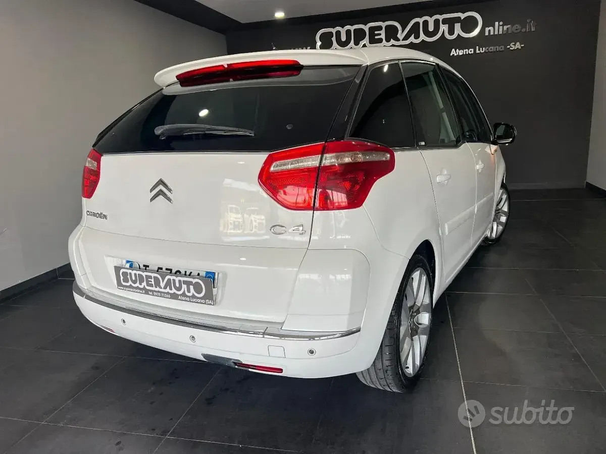 Usata Citroën C4 Picasso Exclusive 110 CV (80 kW) 2008 Bianco Monovolume