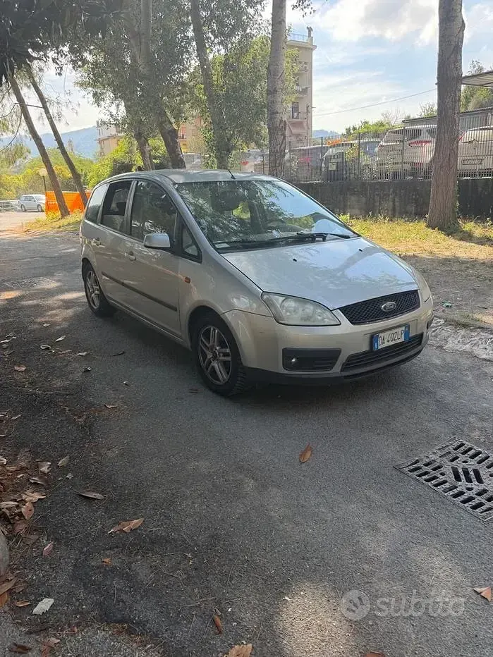 Usata Ford C-MAX Ghia 90 CV (66 kW) 2006 Grigio Monovolume