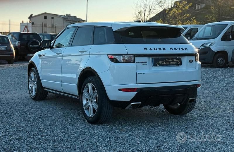 Usata Land Rover Range Rover evoque Dynamic 190 CV (139 kW) 2013 Bianco SUV