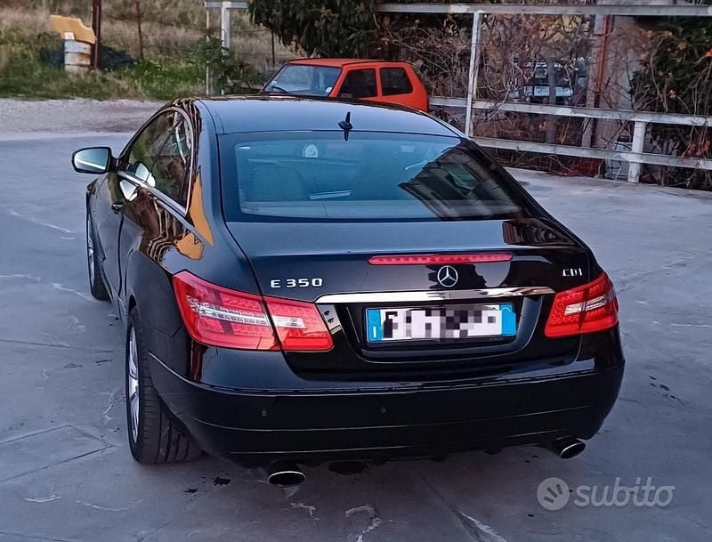 Occasion Mercedes E350 231 ch (169 kW) 2009 Noir Coupé