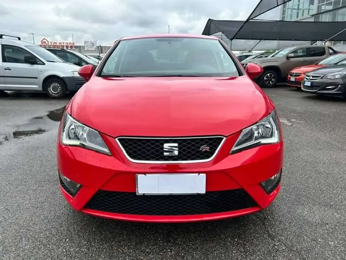 Usata Seat Ibiza FR 105 CV (77 kW) 2016 Rosso Berlina