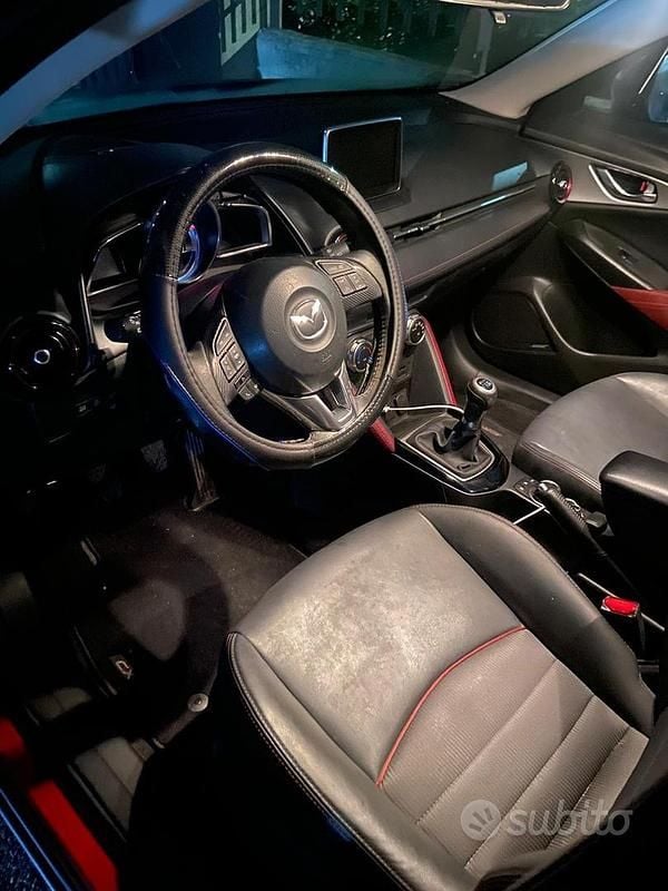 Usata Mazda CX-3 Exceed 105 CV (77 kW) 2017 Rosso SUV