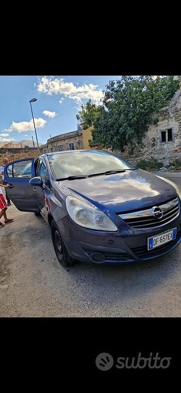Usata Opel Corsa 2007 Blu Utilitaria