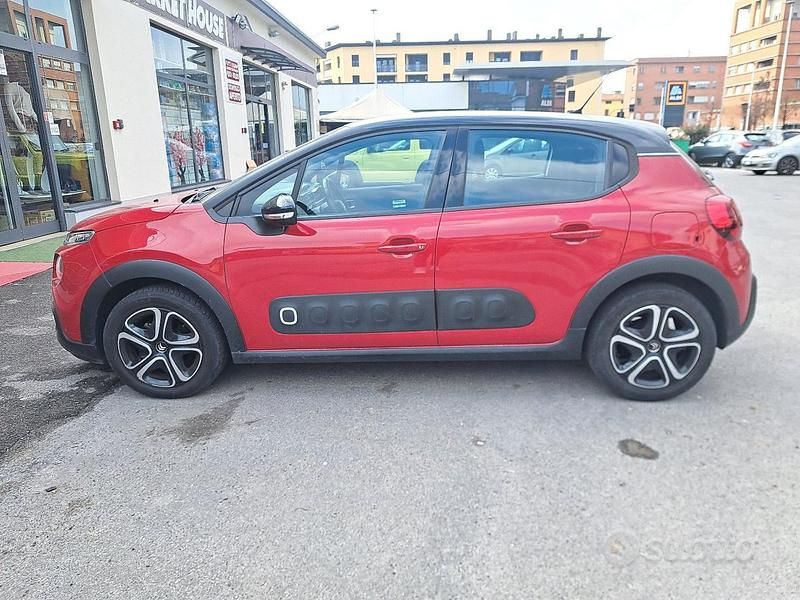 Usata Citroën C3 82 CV (60 kW) 2018 Rosso Utilitaria