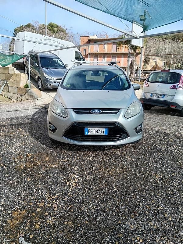 Usata Ford C-MAX Titanium 116 CV (85 kW) 2014 Grigio Monovolume