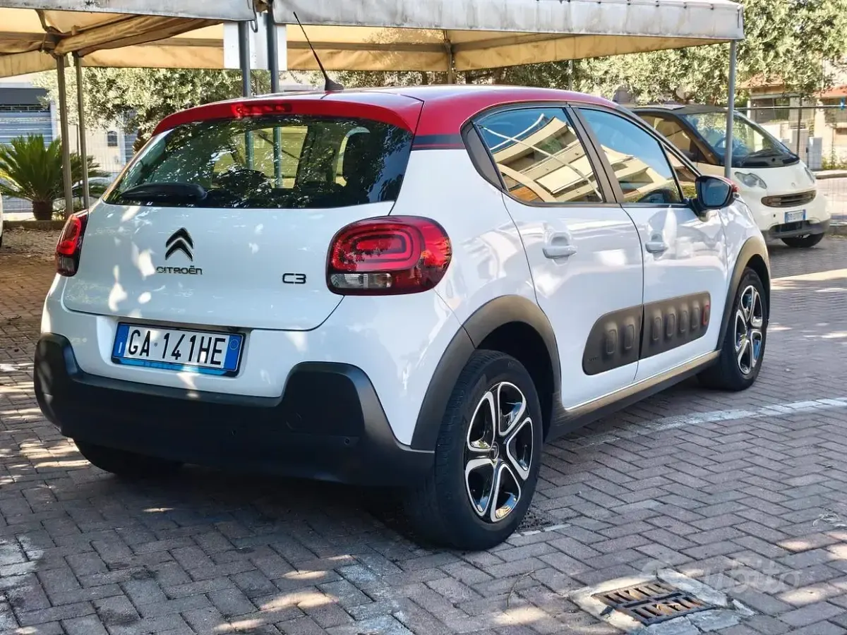 Usata Citroën C3 Feel 83 CV (61 kW) 2020 Bianco Utilitaria