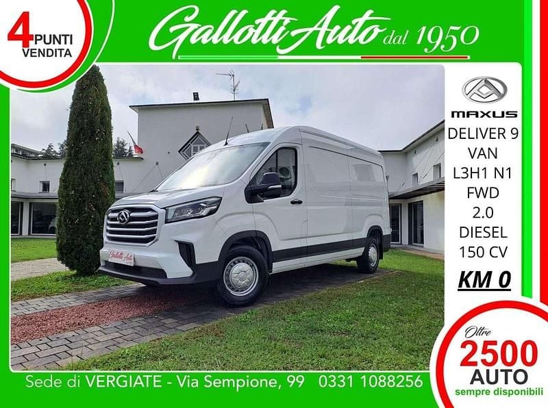 Nuova Maxus V90 150 CV (110 kW) 2025 Bianco Furgone