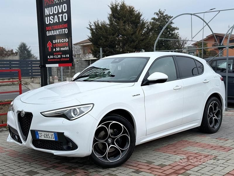 Usata Alfa Romeo Stelvio Veloce 210 CV (154 kW) 2021 Bianco SUV