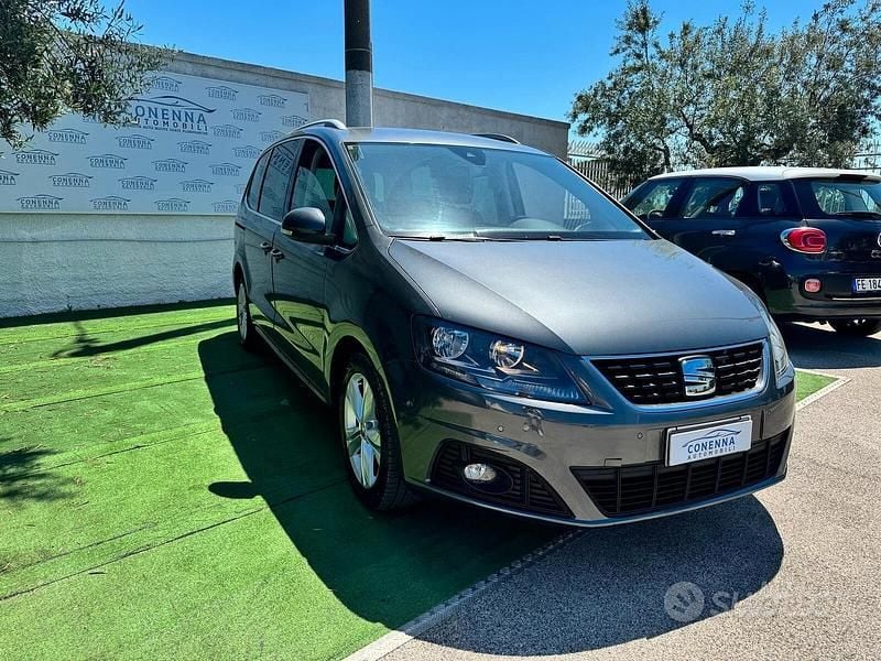 Usata Seat Alhambra FR-Line 177 CV (130 kW) 2020 Grigio Monovolume