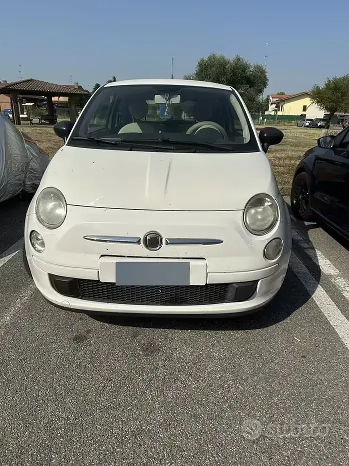 Usata Fiat 500 69 CV (50 kW) 2008 Bianco Berlina