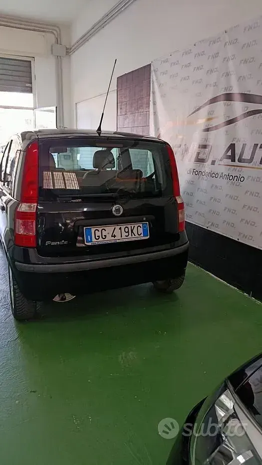 Usata Fiat Panda 60 CV (44 kW) 2007 Nero Utilitaria