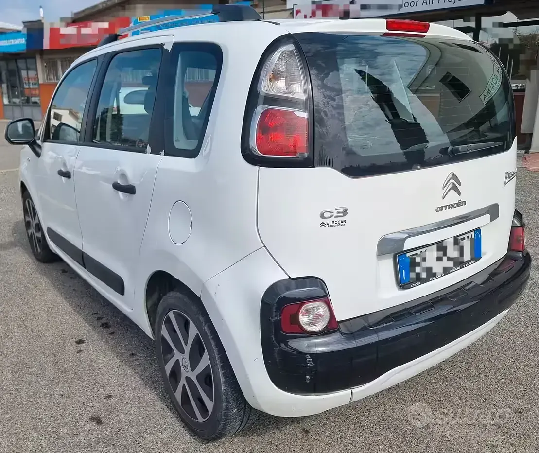 Usata Citroën C3 Picasso 92 CV (67 kW) 2014 Bianco Monovolume