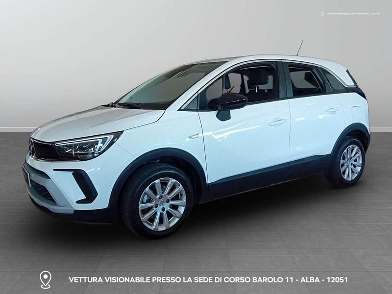Bianco Usata 2022 Opel Crossland Elegance SUV | 15.600 € (Buon prezzo) - Immagine 1/4