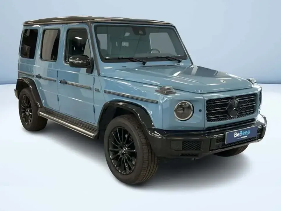 Usata Mercedes G400 AMG line 330 CV (242 kW) 2023 Blu SUV