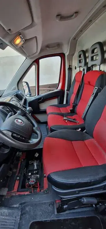 Usata Fiat Ducato 116 CV (85 kW) 2013 Rosso Furgone
