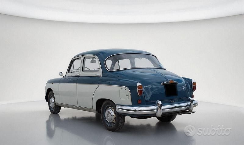 Usata Fiat 1400B 1950 Blu Berlina