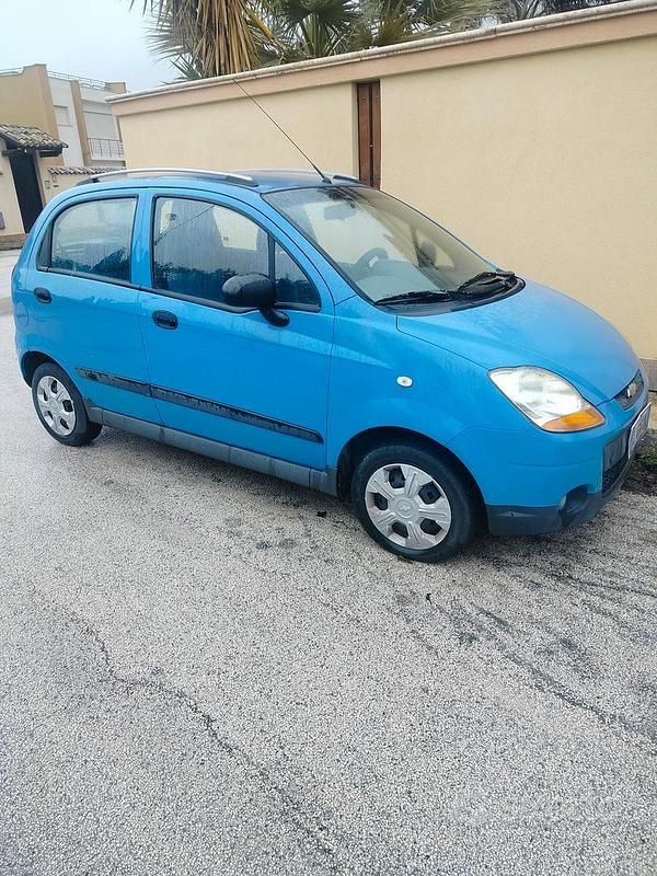 Usata Chevrolet Matiz 52 CV (38 kW) 2008 Blu Utilitaria