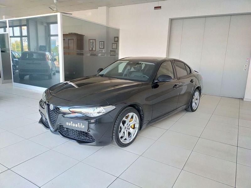 Brugt Alfa Romeo Giulia Veloce 209 HK (153 kW) 2021 Sort Sedan