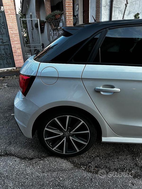 Usata Audi A1 S-Line 90 CV (66 kW) 2016 Bianco Utilitaria