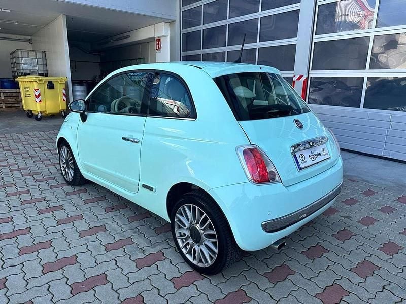 Usata Fiat 500 Lounge 95 CV (69 kW) 2015 Verde acqua Utilitaria