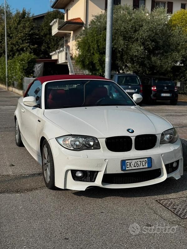 Usata BMW 118 Cabriolet 143 CV (105 kW) 2011 Bianco Cabrio