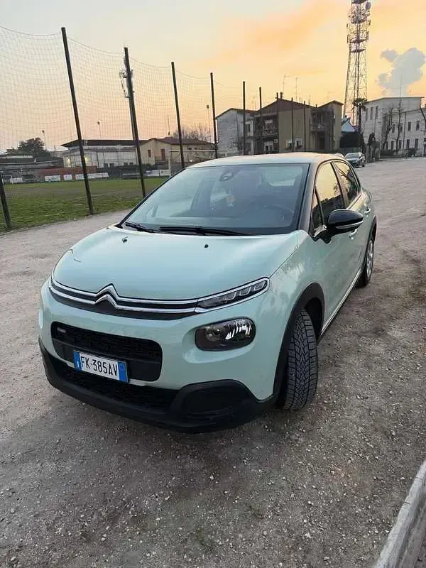Usata Citroën C3 PureTech 82 CV (60 kW) 2017 Verde Berlina