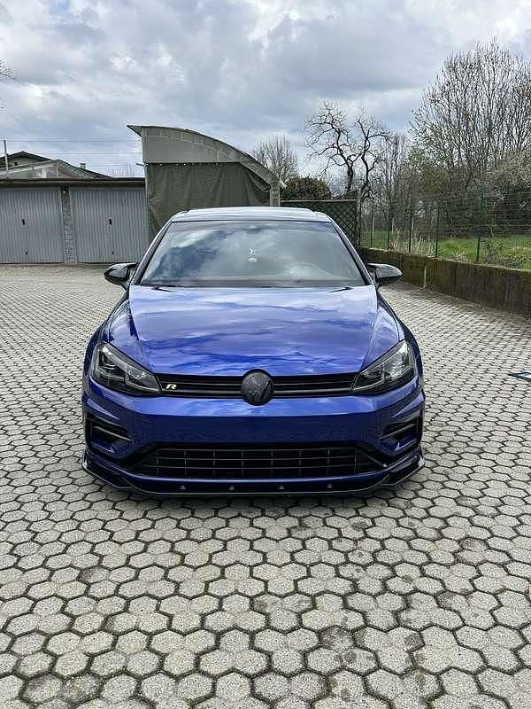 Usata VW Golf VII R 310 CV (228 kW) 2017 Blu/azzurro Berlina