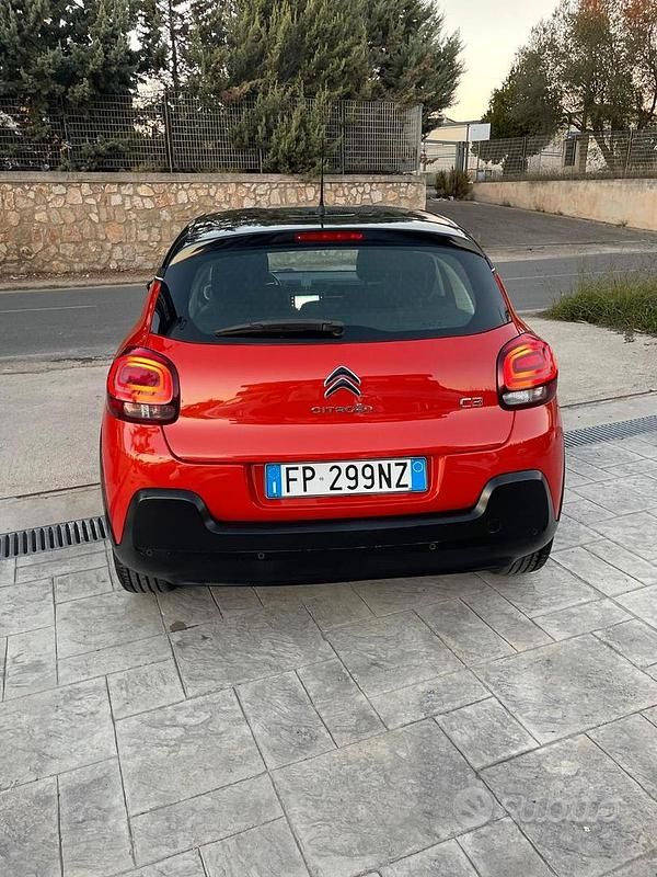 Usata Citroën C3 2018 Rosso Utilitaria
