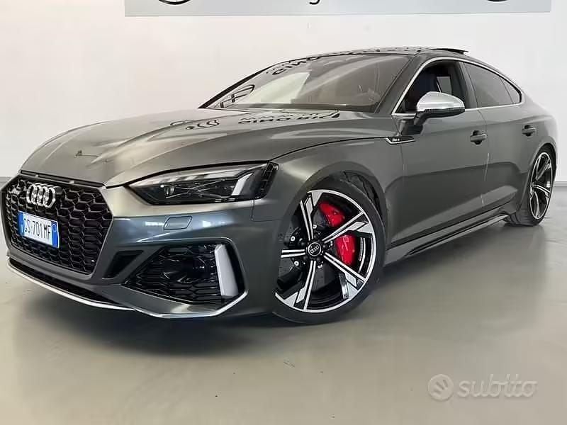 Usata Audi RS5 Sportback Ambiente 450 CV (330 kW) 2023 Grigio Berlina