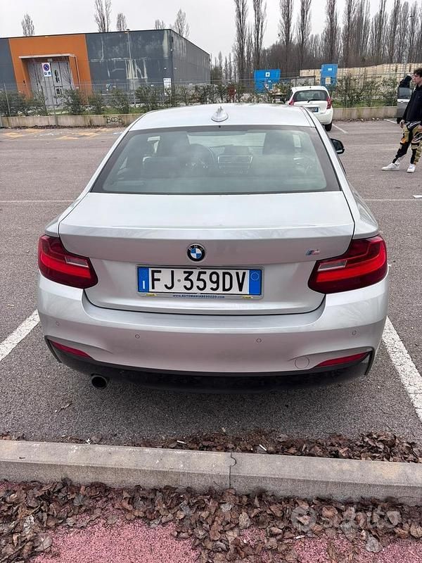 Usata BMW 218 M Sport 136 CV (100 kW) 2017 Grigio Coupé