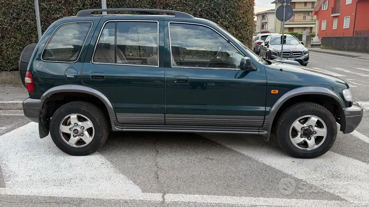 Usata Kia Sportage 83 CV (61 kW) 2002 Verde SUV