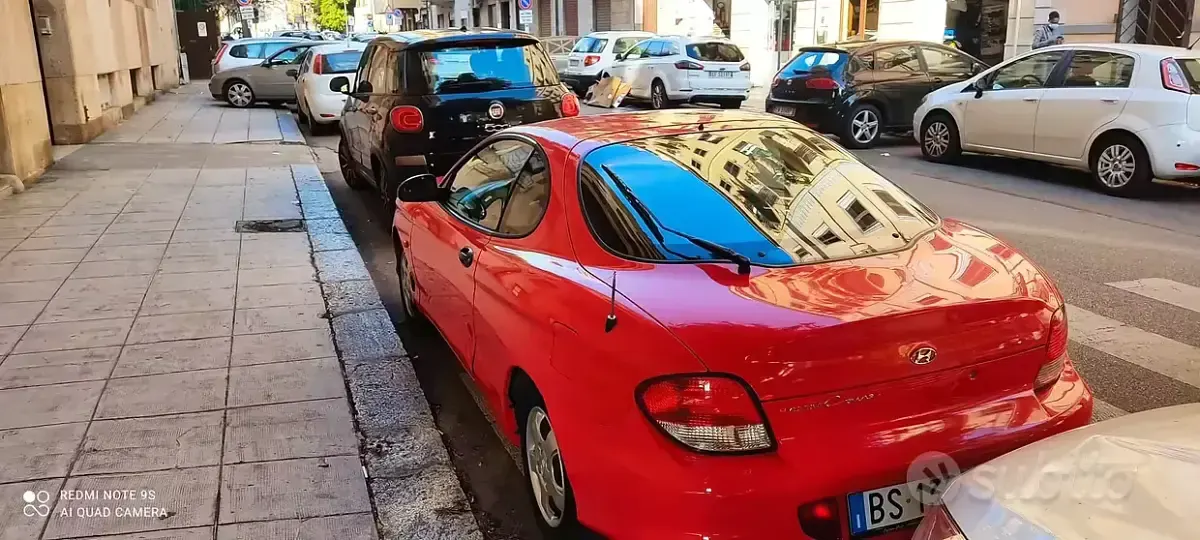 Usata Hyundai Coupé 108 CV (79 kW) 2001 Rosso Coupé
