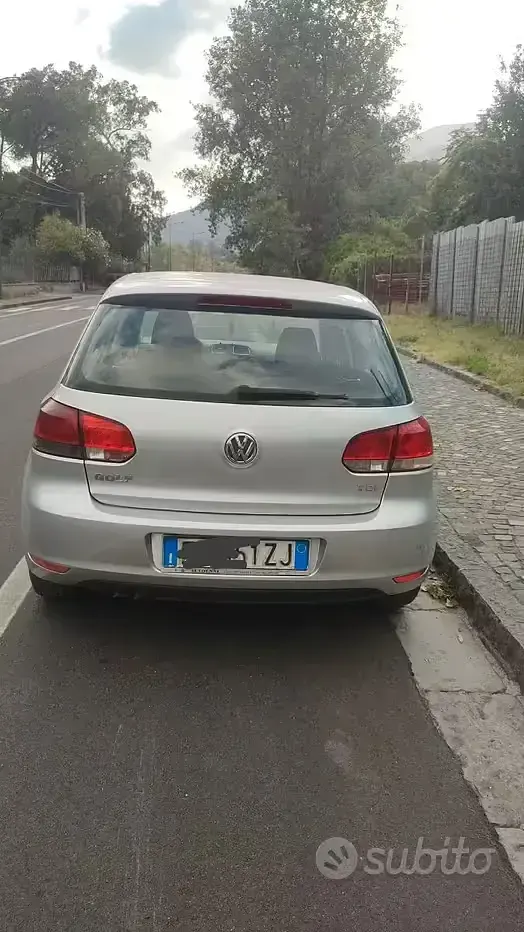 Usata VW Golf VI 140 CV (102 kW) 2010 Grigio Berlina